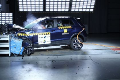 Volkswagen T-Cross tirou nota máxima no teste do Latin NCAP