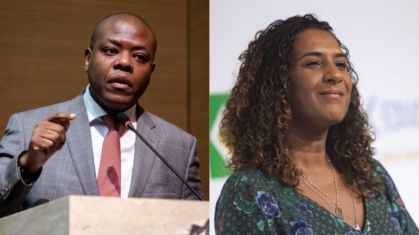 O ministro Silvio Almeida e a ministra Anielle Franco