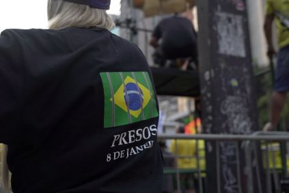 Manifestantes pedem anistia aos presos pelo dia 8 de janeiro de 2023