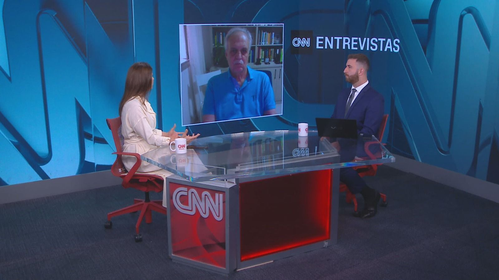 Carlos Nobre concede entrevista à CNN
