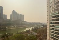 Coberto por ar poluído, São Paulo aumenta estoque de medicamentos