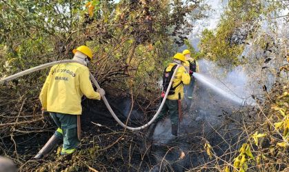 Brasil envia bombeiros para combater incêndios florestais na fronteira com Bolívia