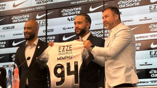 Memphis Depay é apresentado oficialmente no Corinthians
