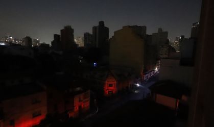 Apagão: centro de SP registra falta de energia elétrica