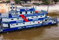 Base fluvial e lancha blindada vão ajudar a combater tráfico e biopirataria na Amazônia paraense