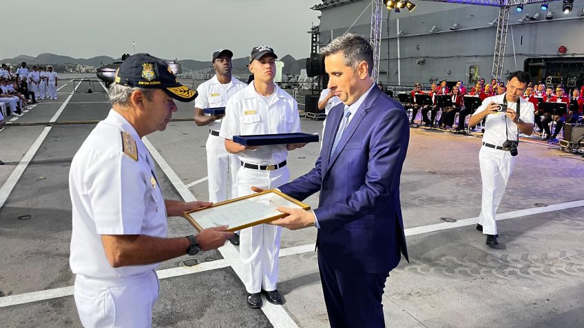 Bilionário, empresário e influenciador Flávio Augusto da Silva foi nomeado Embaixador de Comunicação Estratégica da Marinha • Rodrigo Monteiro