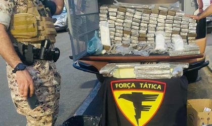 PM prende homem com cerca de 200 kg de drogas no Tocantins