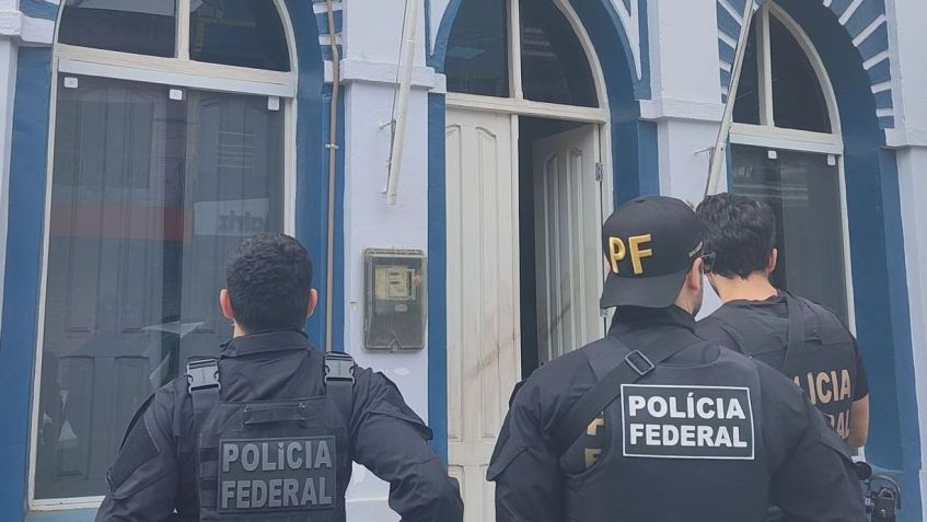 Polícia Federal deflagra a operação "Olho de Vidro" em João Alfredo, no Pernambuco • Polícia Federal/Divulgação