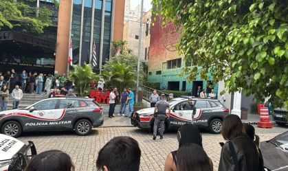 Vídeo: PM é acionada após tiroteio em frente à universidade Belas Artes em SP