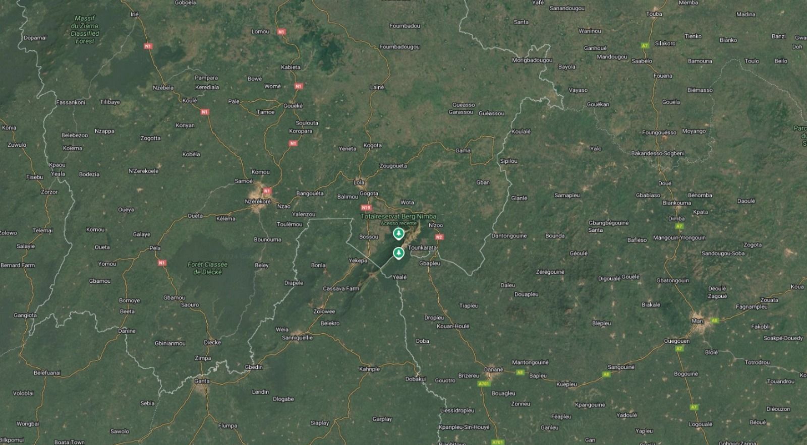 Reserva Natural das Montanhas Nimba