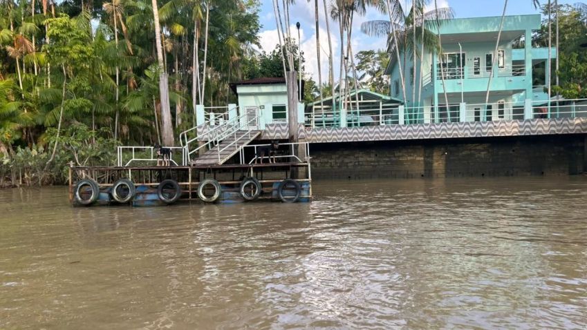Ilha do Combú se desenvolveu bastante nos últimos 15 anos com o cultivo e a venda dos produtos, fora o turismo sustentável • Luciana Amaral/CNN