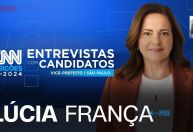 CNN recebe Lúcia França nesta quinta (26) em série de entrevistas com candidatos a vice de SP