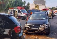 Veículo perde o controle e atropela três pessoas em Brasília