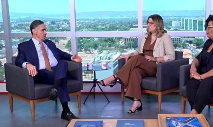 O presidente do STF, Luís Roberto Barroso, em entrevista à CNN