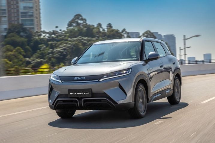 Novo BYD Yuan Pro • Divulgação