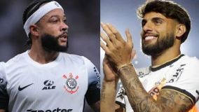 Yuri Alberto deu lugar a Depay no segundo tempo da partida contra o Atlético-GO
