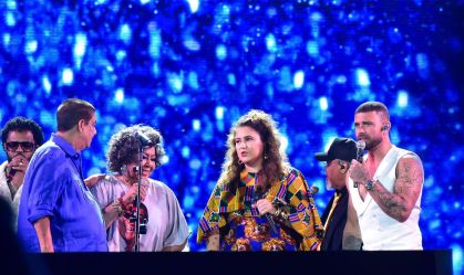 Rock in Rio: Alcione, Zeca Pagodinho e outros ícones da música brasileira fazem "roda de samba" no palco do festival