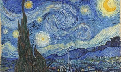 Estudo descobre que céu estrelado pintado por Van Gogh obedece lei da física