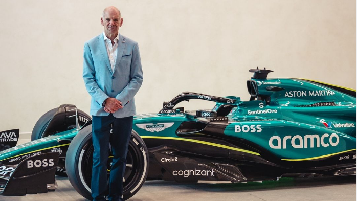 Adrian Newey, novo projetista da Aston Martin