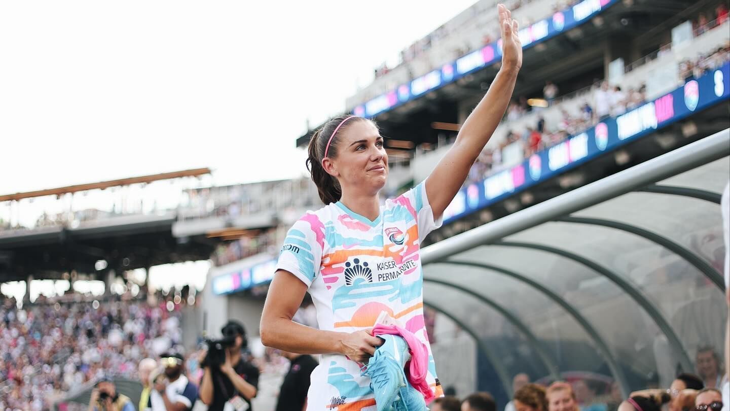 Alex Morgan é uma das maiores jogadoras da história do futebol feminino