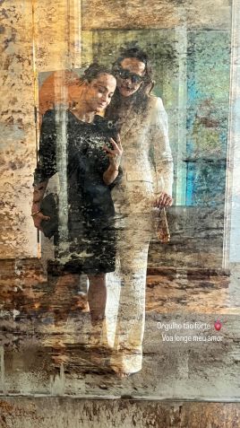 Alice Braga se declara para namorada, Renata Brandão • Instagram/Alice Braga