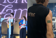 Após Rock in Rio, amigo de Shawn Mendes tatua bandeira do Brasil: "Parte de mim"