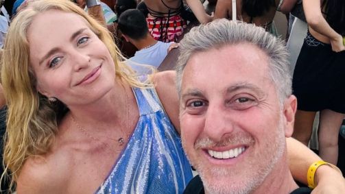 Angélica comemora 53 anos de Luciano Huck