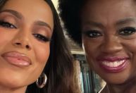 Viola Davis publica foto com Anitta e se declara: "Te amo"