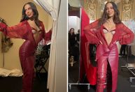 Anitta debuta na Semana de Moda de Paris e ajuda artista na passarela