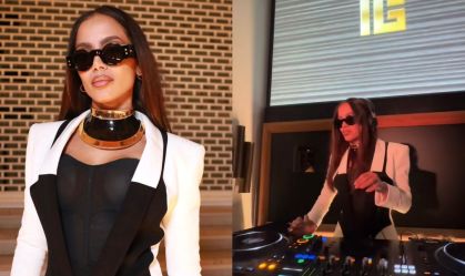 Anitta mostra performance como DJ e remixa funk em Paris