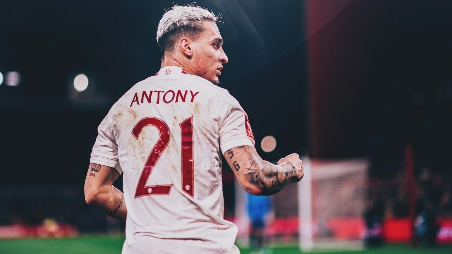 Antony está no Manchester United desde agosto de 2022