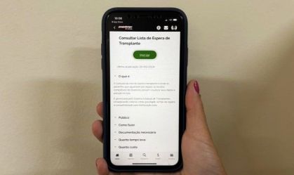 Pacientes que aguardam transplante em SP podem ver posição na fila em aplicativo