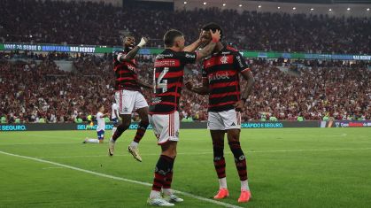 Flamengo eliminou o Bahia no Maracanã