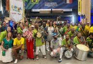 Bateria inclusiva das Escolas de Samba de SP toca nos Jogos Paralímpicos 2024