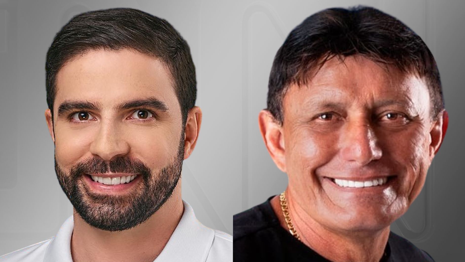 Igor (MDB) e Delegado Eder Mauro (PL), candidatos à Prefeitura de Belém