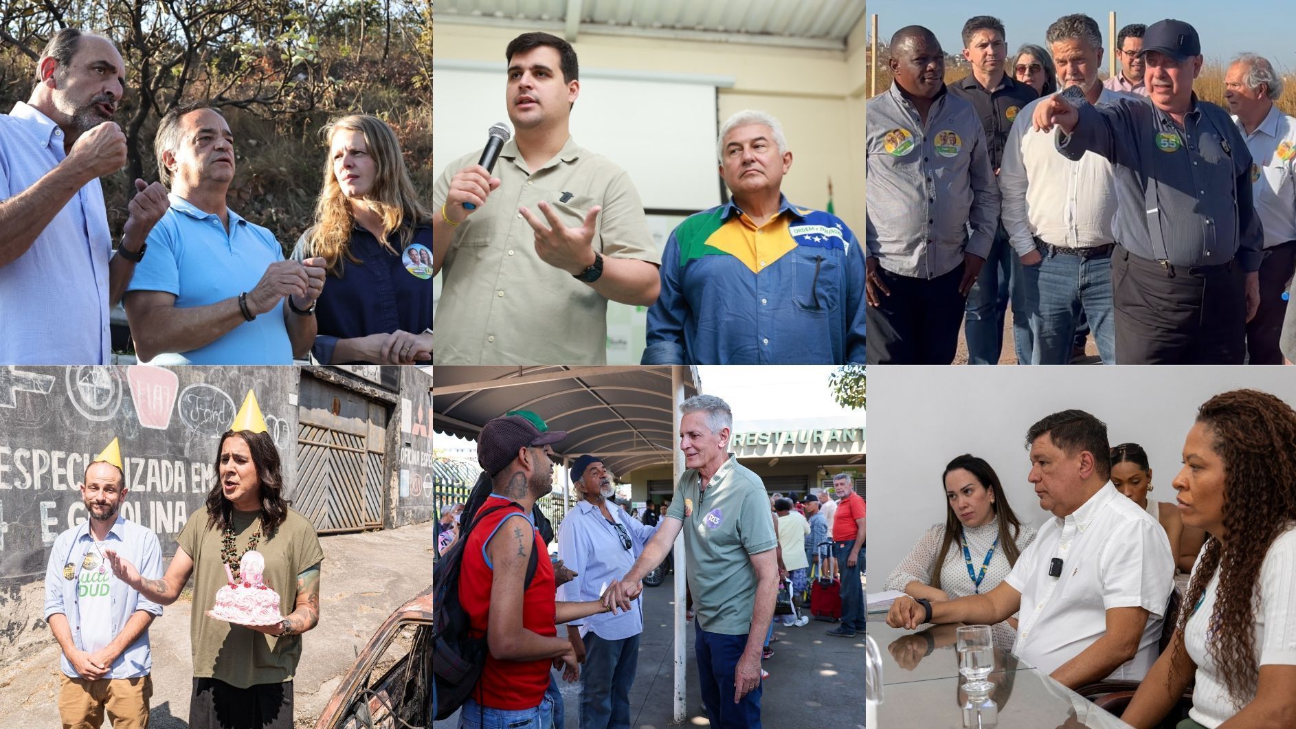 Agendas dos candidatos em Belo Horizonte em 12 de setembro de 2024