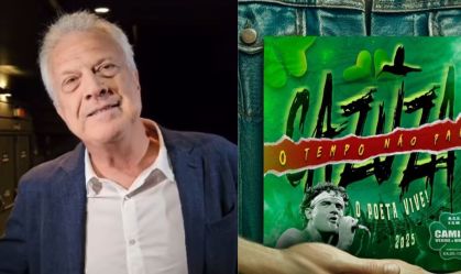 Pedro Bial exalta samba enredo em homenagem a Cazuza, seu amigo de infância
