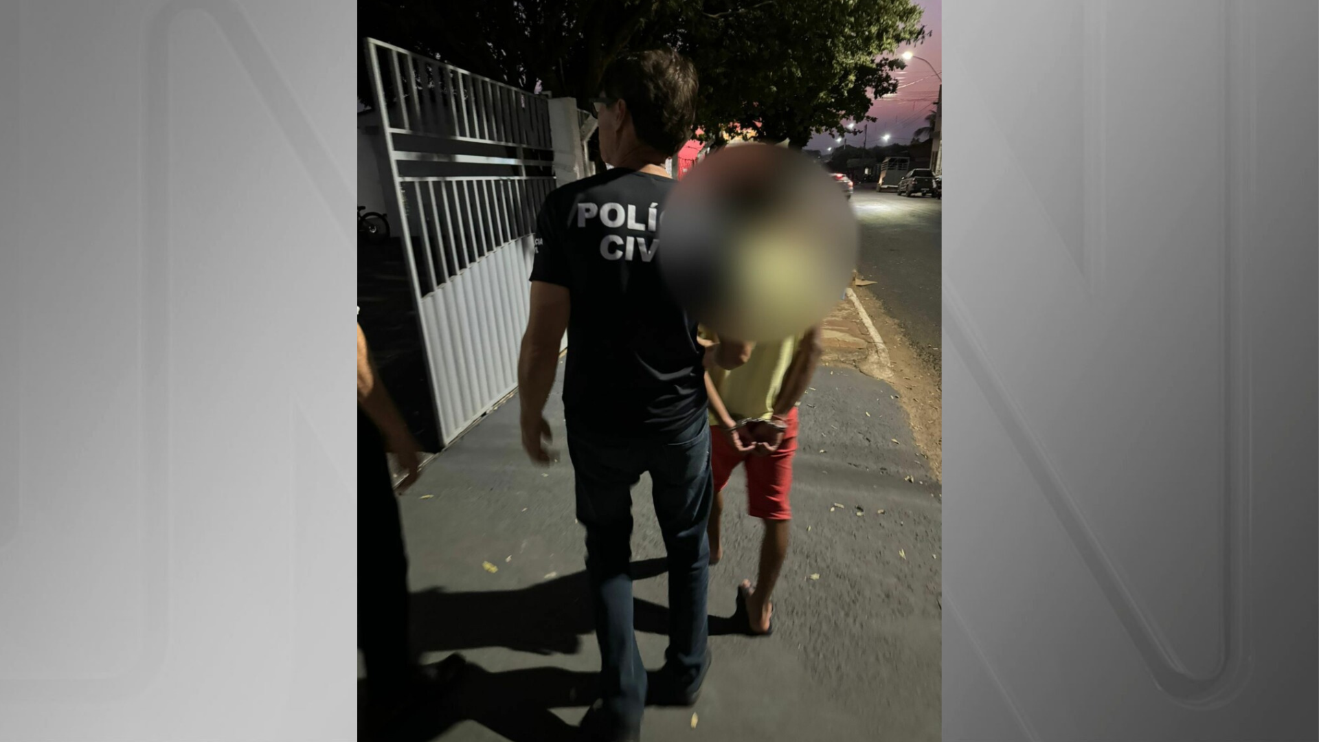Abusador preso