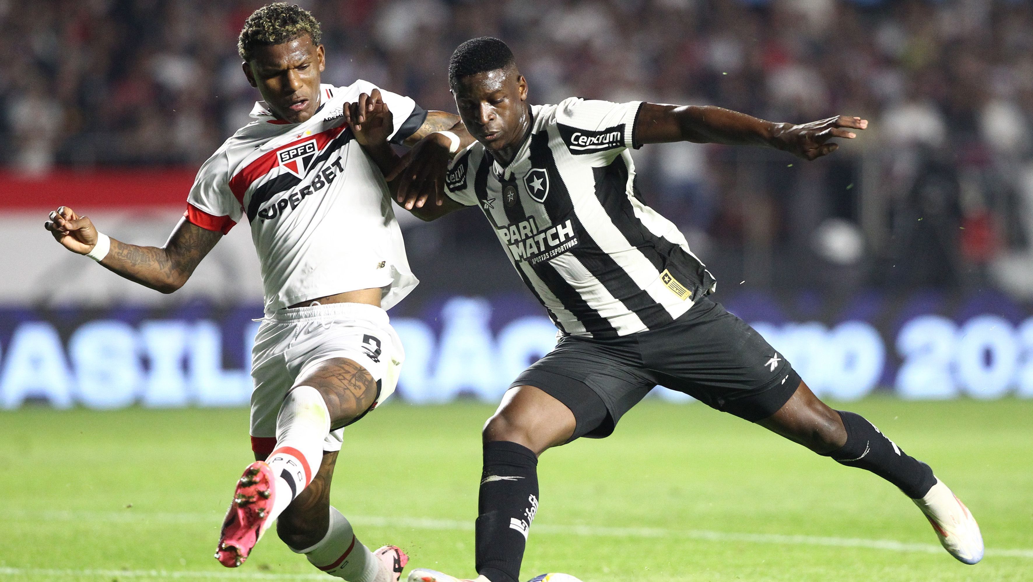 Botafogo e São Paulo se enfrentam na Libertadores
