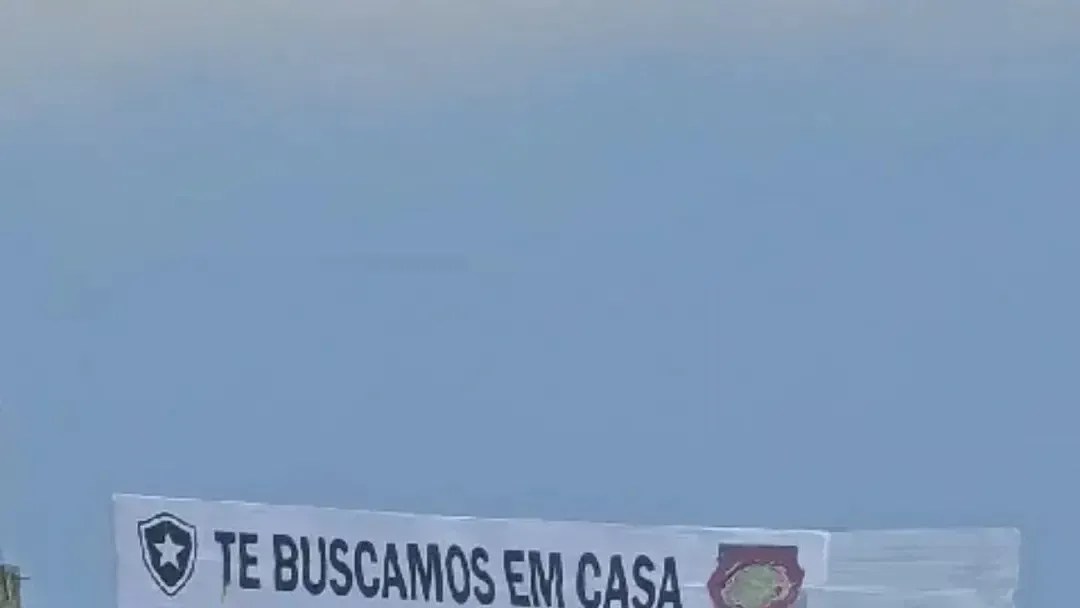Torcida do Botafogo provoca São Paulo