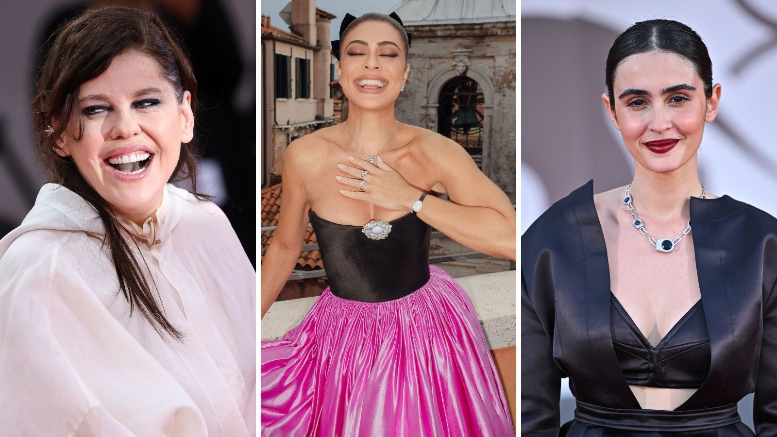 Bárbara Paz, Juliana Paes e Valentina Herszage no Festival de Veneza 2024