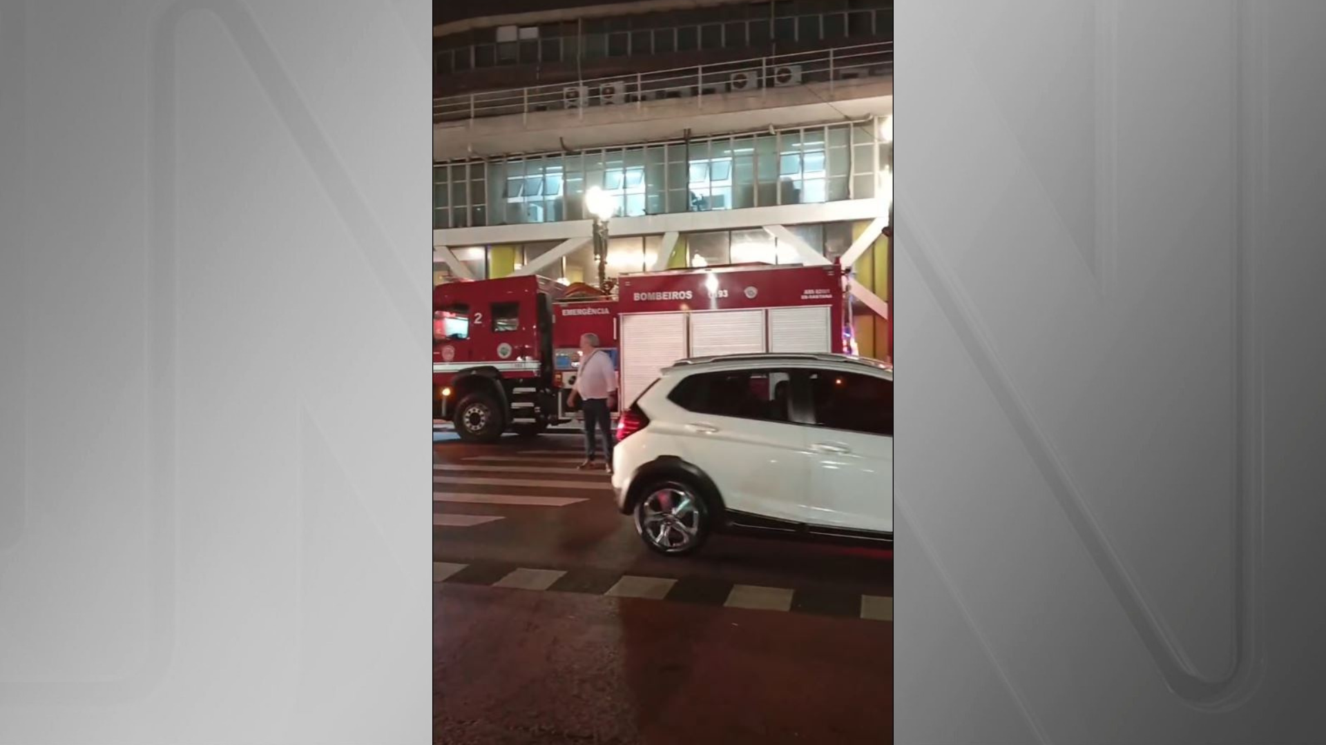 Incêndio edifício