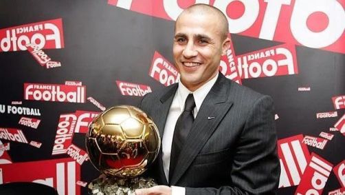 Fabio Cannvaro foi o Bola de Ouro em 2006