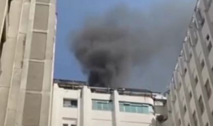 Incêndio atinge Hospital dos Servidores, no Centro do Rio