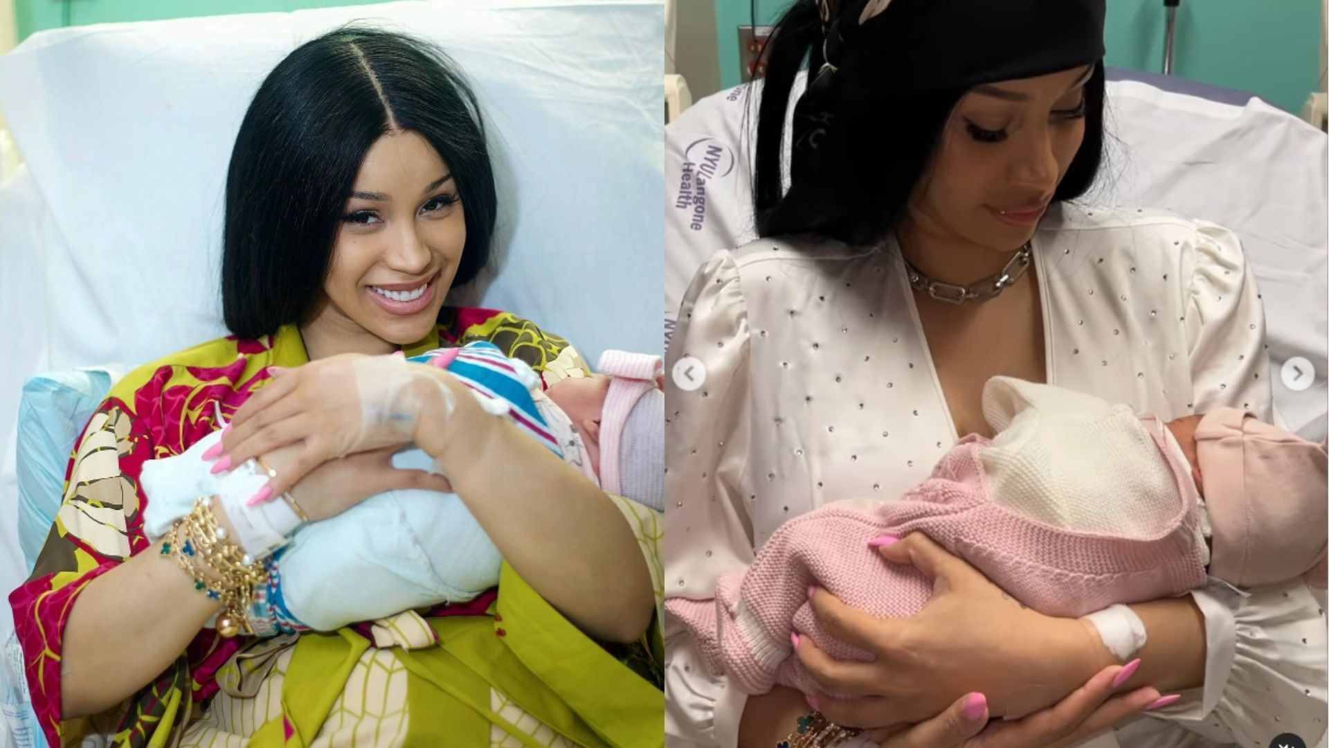 Cardi B anuncia nascimento de terceira filha; veja fotos | CNN Brasil