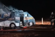 Vídeo: criminosos atacam carro-forte no interior de SP