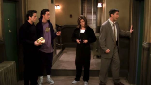 Cena da primeira temporada de "Friends"