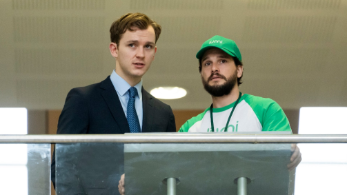 Harry Lawtey e Kit Harington na terceira temporada de "Industry"