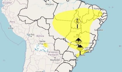 Calor e tempo seco continuam do norte de MG até o PA; litorais de SP, RJ e ES têm alerta de chuva