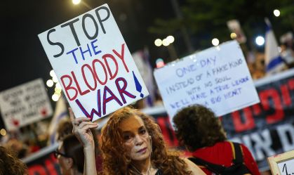 Organizadores dizem que protesto em Tel Aviv foi o maior desde o início da guerra